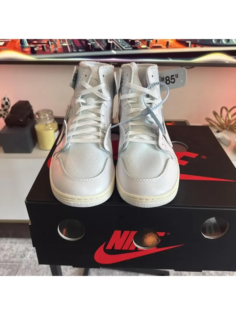 Nike Off-White x Air Jordan 1  Alaska V.A.A. Size 14